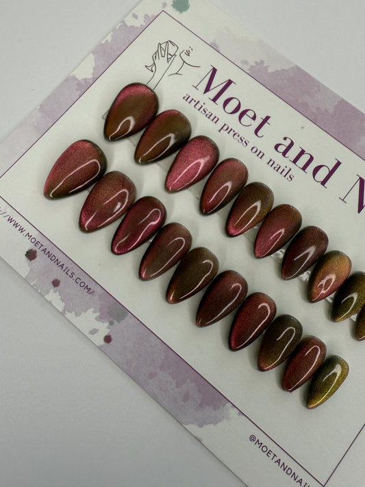 Cat Eye Nails Chameleon