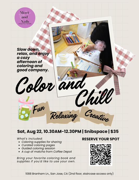 Color and Chill- August Edition